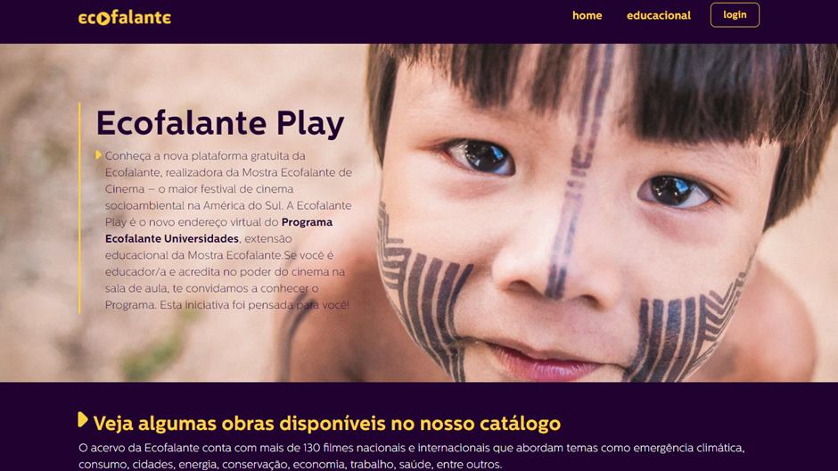 Ecofalante Play já nasce com centenas de professores e instituições de ensino parceiras